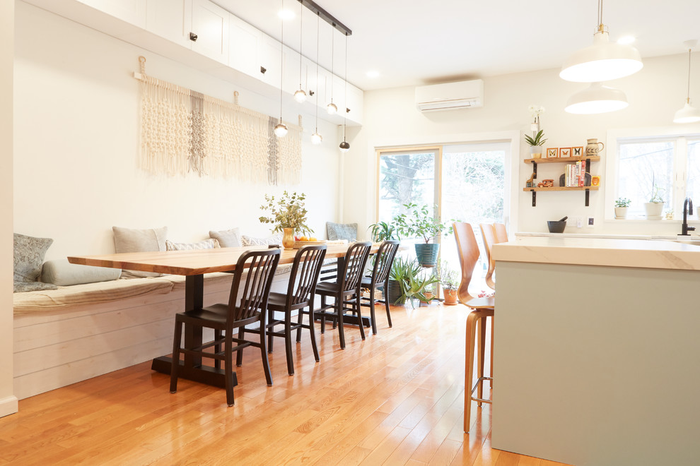 Transitional Kitchen & Bathroom in Brooklyn Transitional Dining
