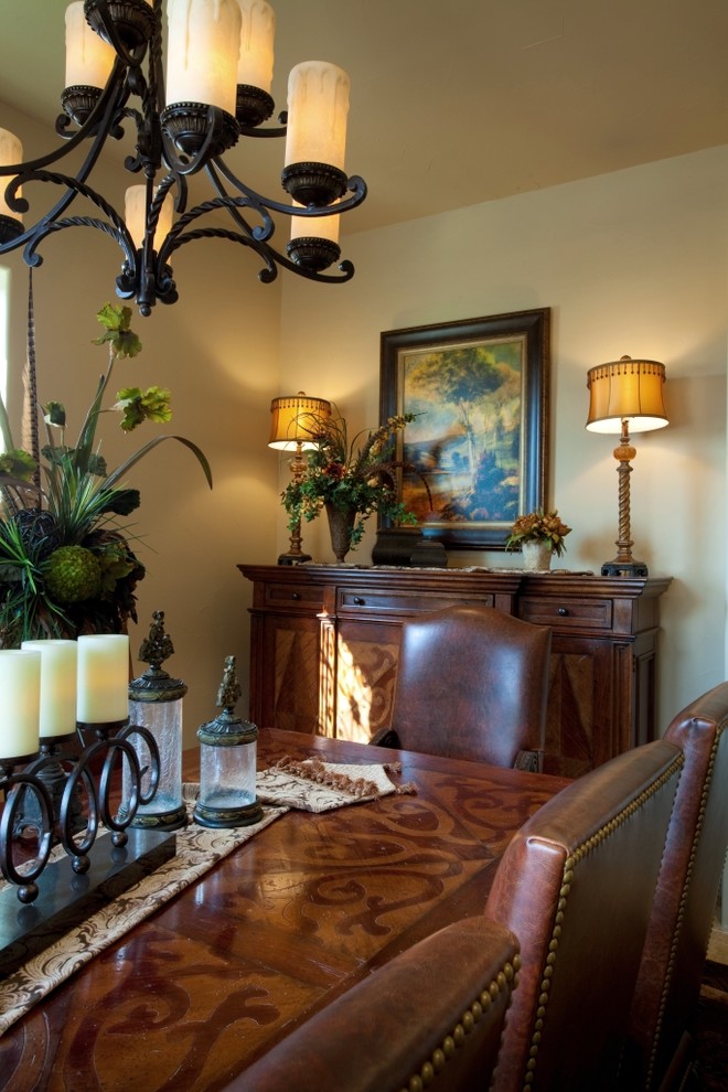 Tuscan Elegance Dining Room Mediterranean Dining Room Austin by
