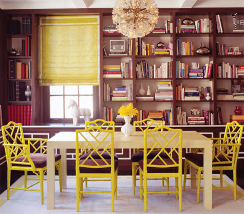Photo of an eclectic dining room in Other.