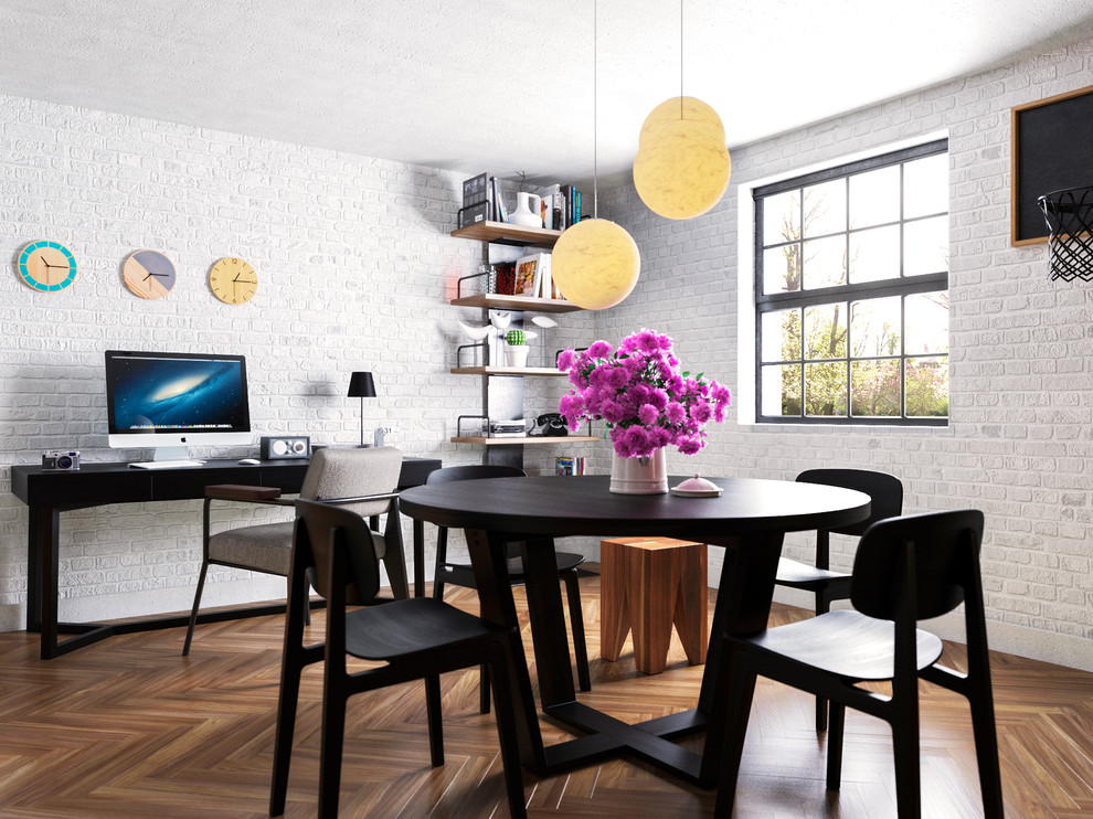 Example of an urban dining room design in London