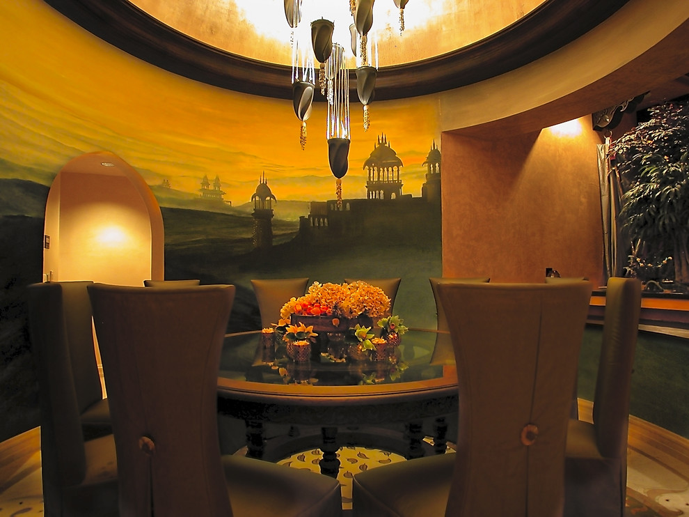 Bild på en orientalisk matplats