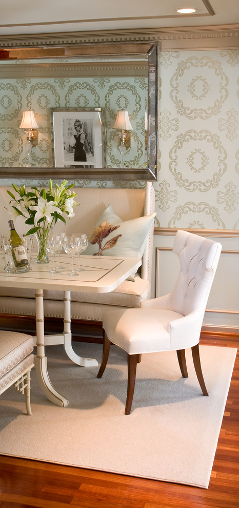 Inspiration for an eclectic dining room remodel in DC Metro