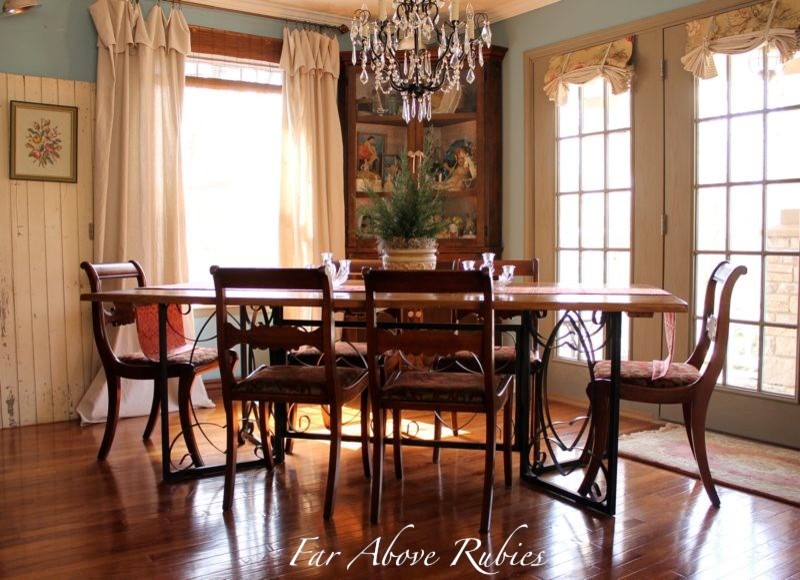 Dining room - traditional dining room idea in Atlanta