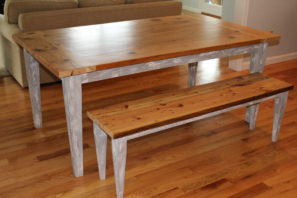 Wakefield - Farmhouse - Dining Room - Boston - by TCW Farm Tables ...