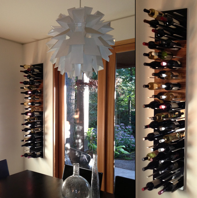 Black wine wall rack sale
