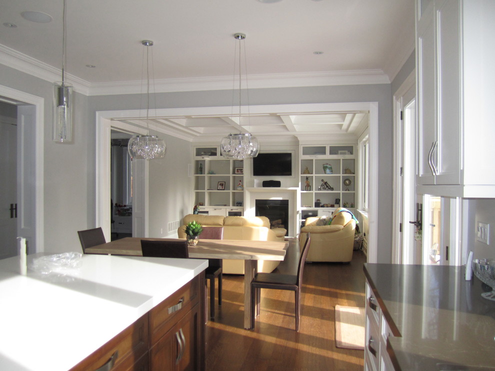 Wall Units and Fireplaces - Transitional - Dining Room - Toronto - by ...