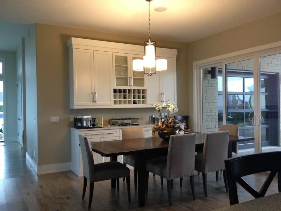 Wall Units Transitional Dining Room Toronto by Millbrook