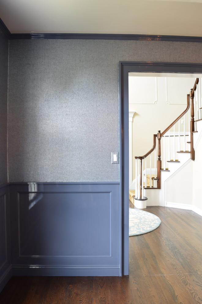 Wallpaper Traditional Dining Room New York by Palette Pro