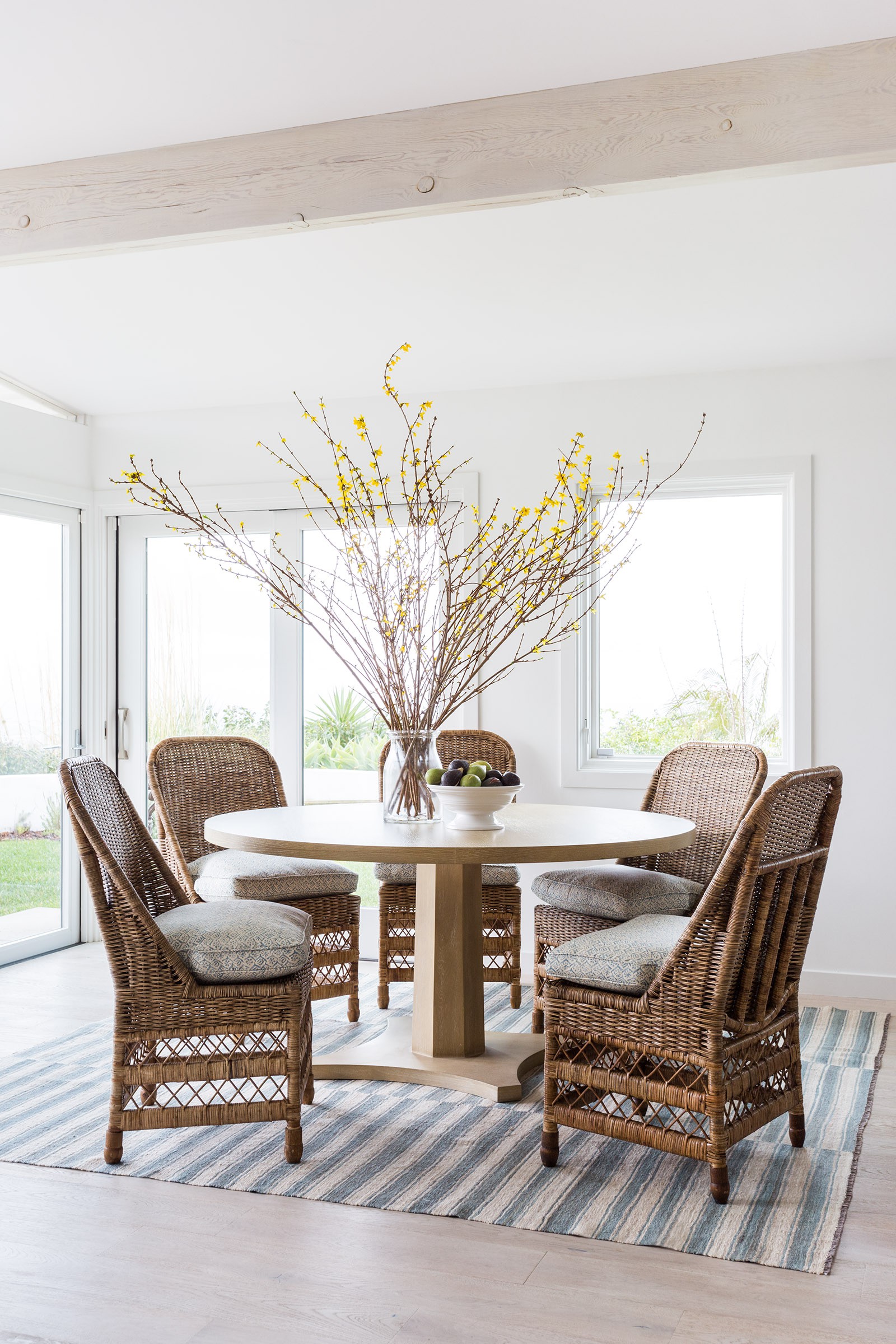 hive outdoor living tampa on Warm Transitional Coastal Dining Room With Woven Chairs Beach Style Dining Room Los Angeles By Hive La Home Houzz