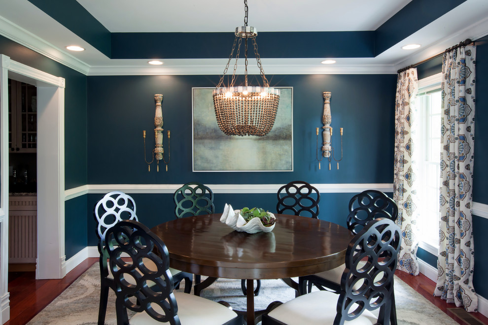 Design ideas for a classic dining room in Baltimore.
