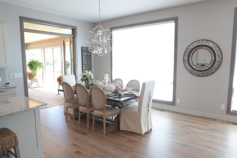 Waterloo Home Transitional Dining Room Cedar Rapids by Kugler