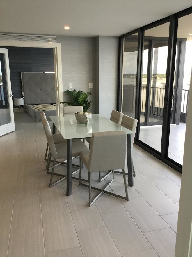 WEST PALM BEACH Transitional Dining Room New York by Dee Ann