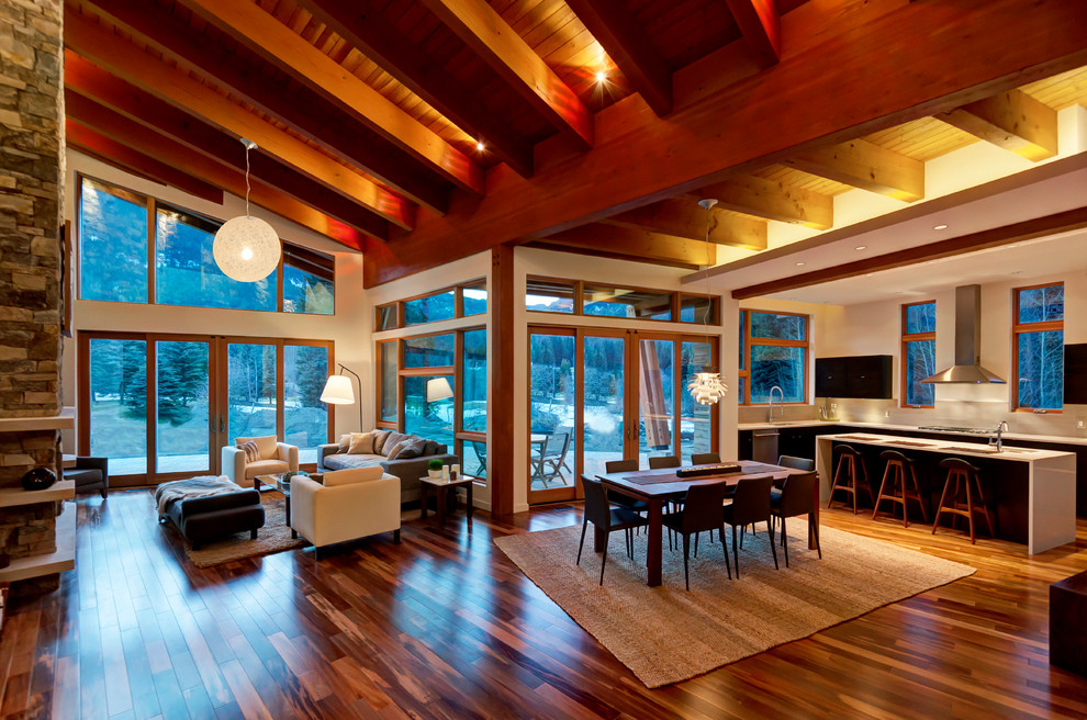 Whistler Mountain Modern - Modern - Dining Room - Vancouver - by kardum ...