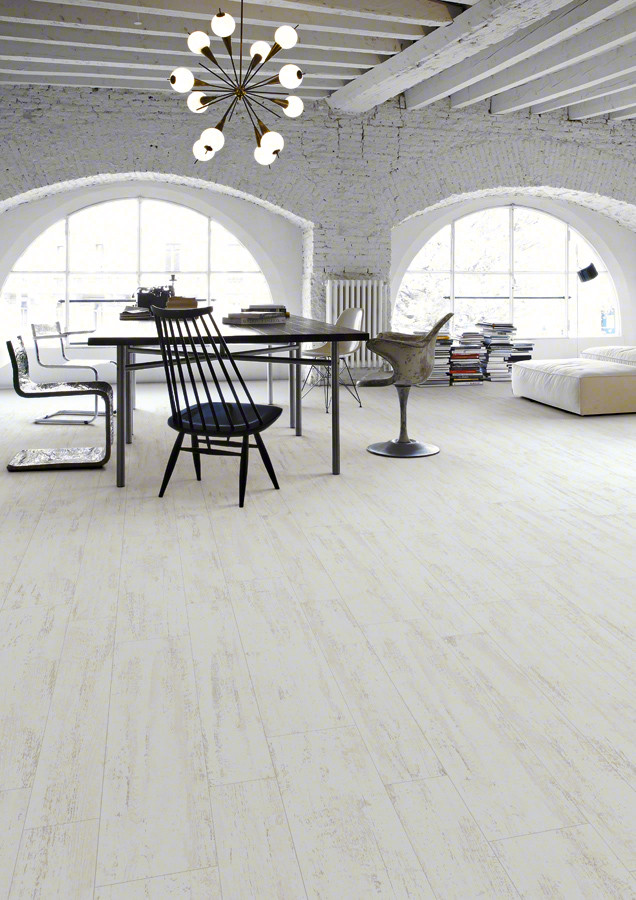 White Wood Floor Tiles Contemporary Dining Room Dublin by Italian Tile & Stone Houzz