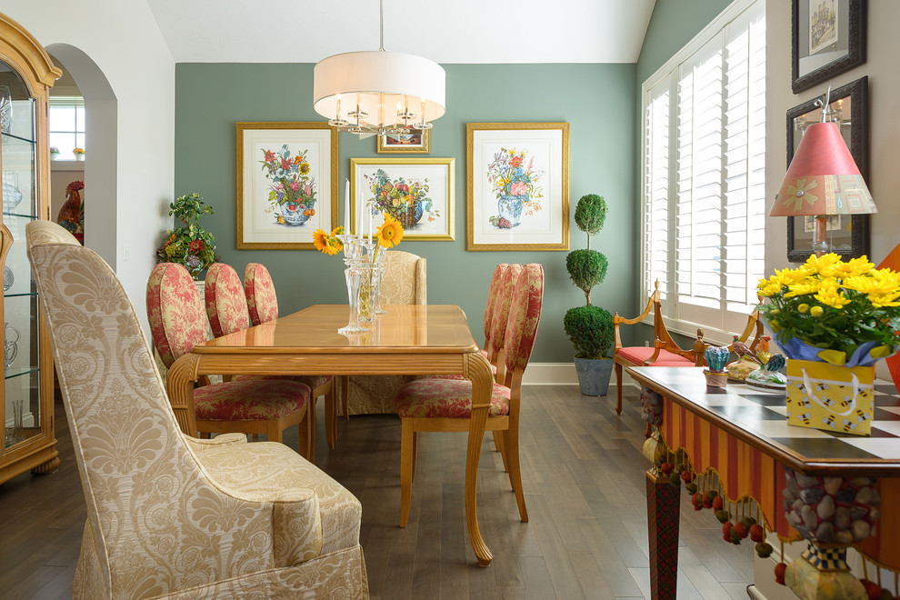 Wilkinson Lakes Residence 01 Eclectic Dining Room Minneapolis