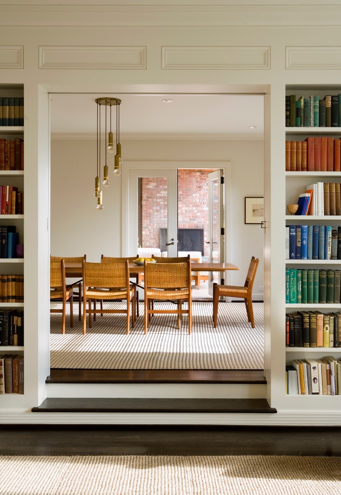 Inspiration for a contemporary dining room remodel in Seattle