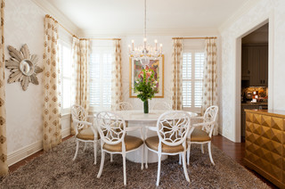 Dining Room Window Treatments Houzz