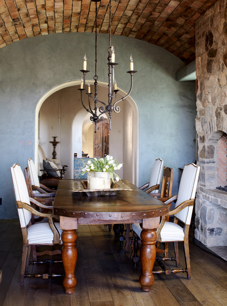 Inspiration for a dining room in Phoenix.