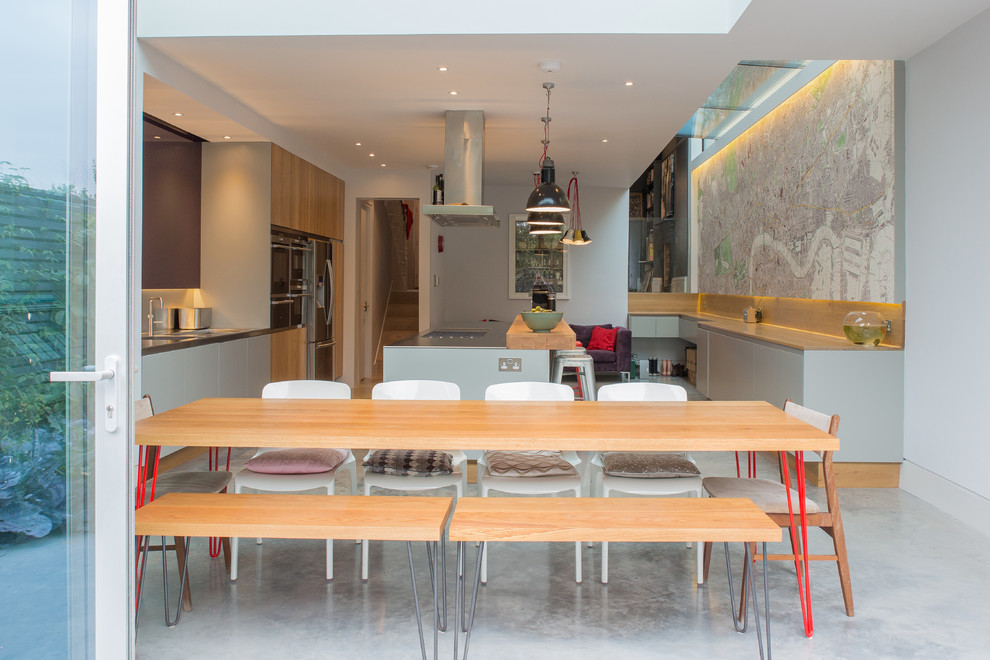 Wrentham Avenue NW10 Contemporary Dining Room London by Martyn Clarke Architecture Houzz