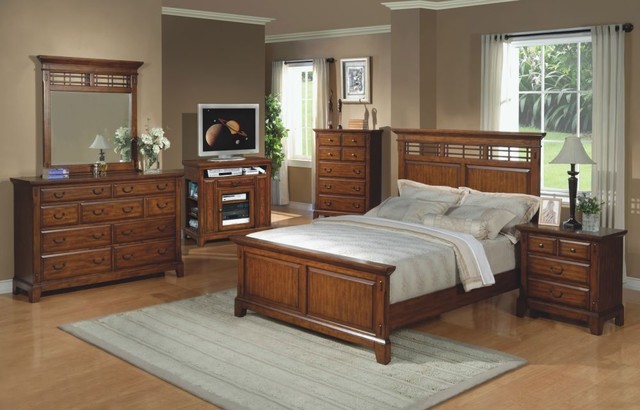 Zahara King Bed - Traditional - Bedroom - Vancouver - by Accents@Home ...