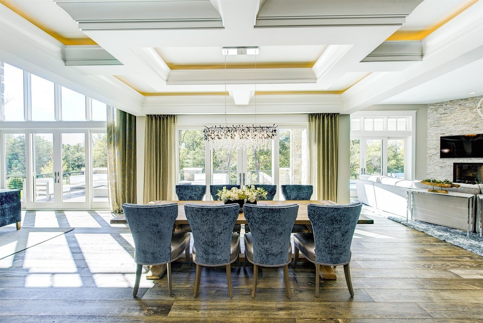 Zionsville Show stopper Transitional Dining Room Indianapolis