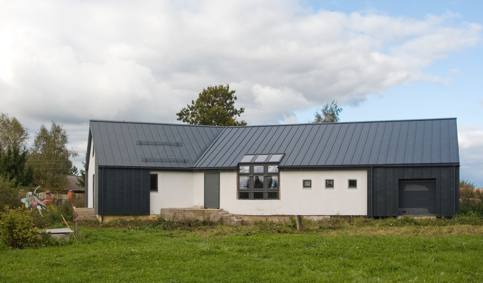 Комплекс домов на Угличском водохранилище - Contemporary - Exterior ...