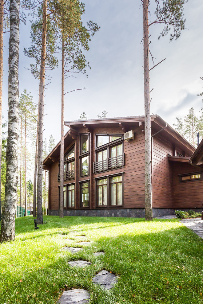 Свежая идея для дизайна: дом в стиле рустика - отличное фото интерьера