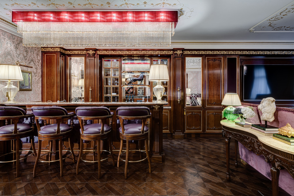 Стильный дизайн: домашний бар в викторианском стиле - последний тренд