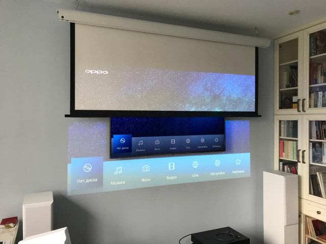 Моторизованные экраны - проекторы