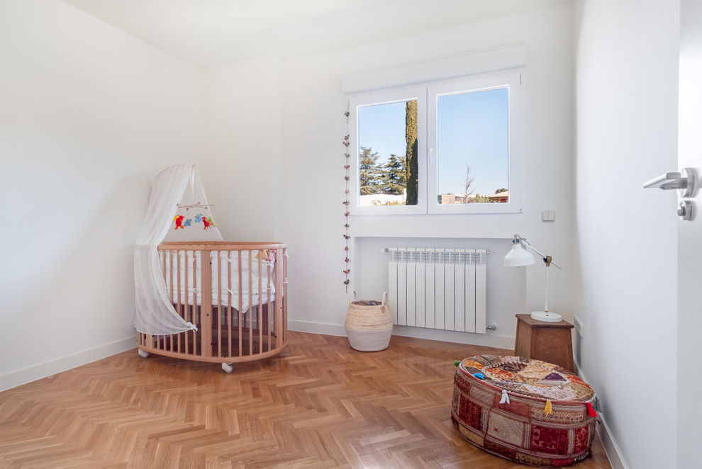 Mediterranes Babyzimmer in Madrid