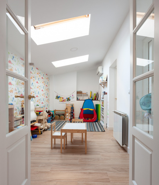 Reforma integral de vivienda unifamiliar en Nervión - Contemporáneo -  Dormitorio infantil - Sevilla - de Manolo Espaliú | Fotografía de  arquitectura | Houzz