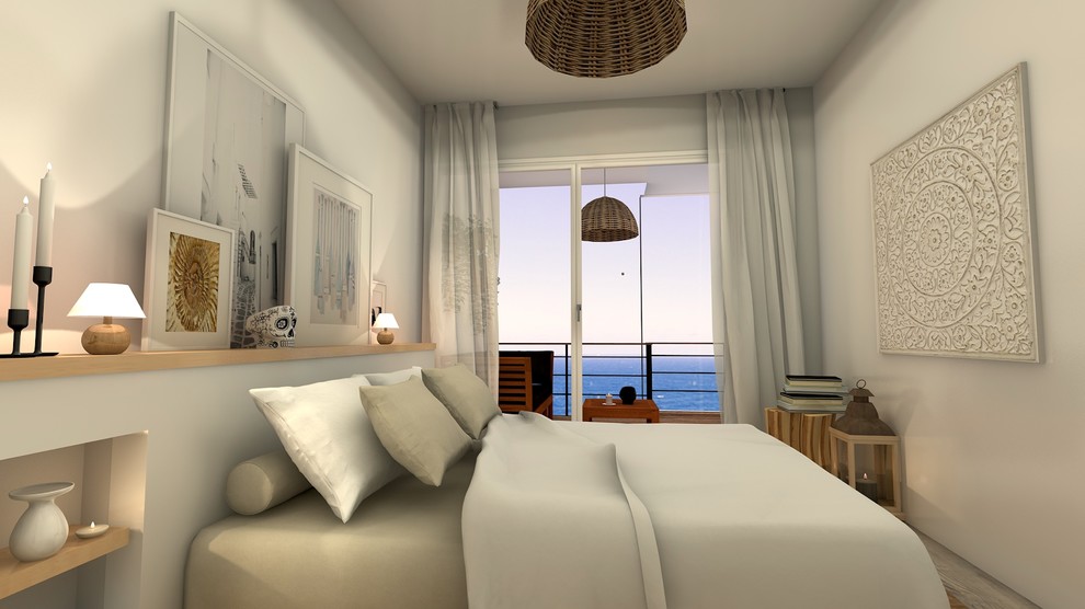 Ejemplo de dormitorio principal mediterráneo