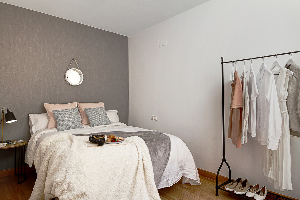 Danish bedroom photo in Other