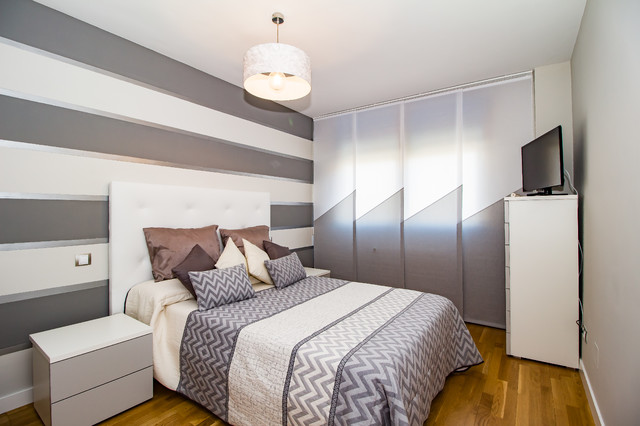 enlazar Correctamente Canberra Dormitorio con Panel Japones - Moderno - Dormitorio - Madrid - de User |  Houzz