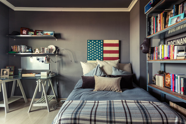 Habitaciones juveniles - Industrial - Bedroom - Madrid - by Diana Graña  Arte en Muebles | Houzz