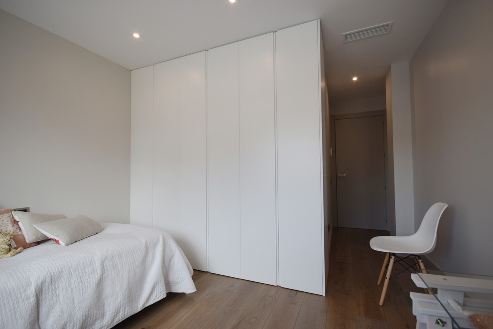 Réalisation d'une chambre design.