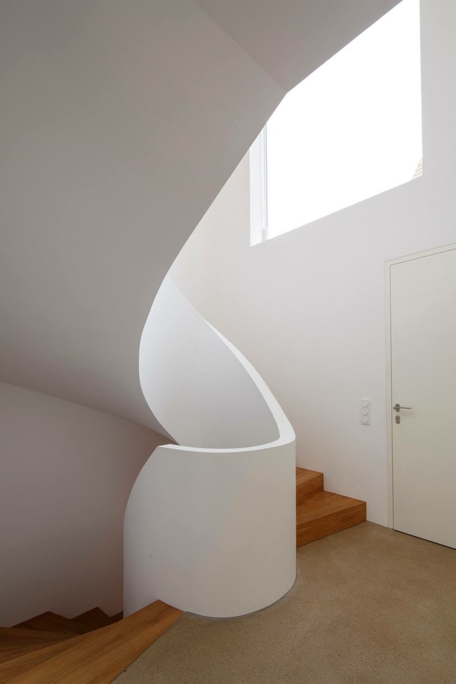 This is an example of a contemporary staircase in Cologne.