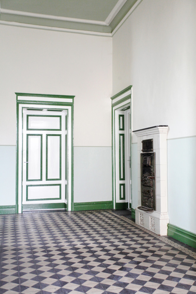 Immagine di un ingresso o corridoio bohémian
