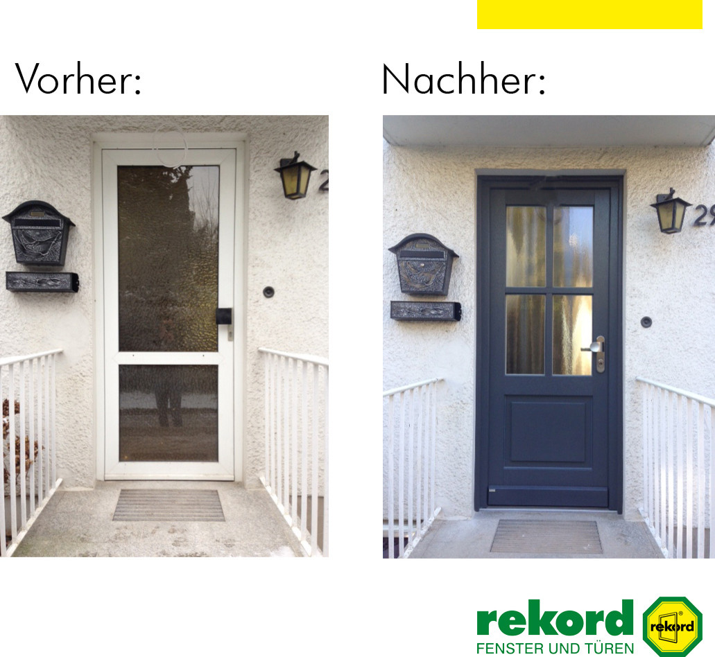 Vorher/Nachher Referenzen - Traditional - Entry - by rekord-fenster+türen  GmbH & Co. KG | Houzz