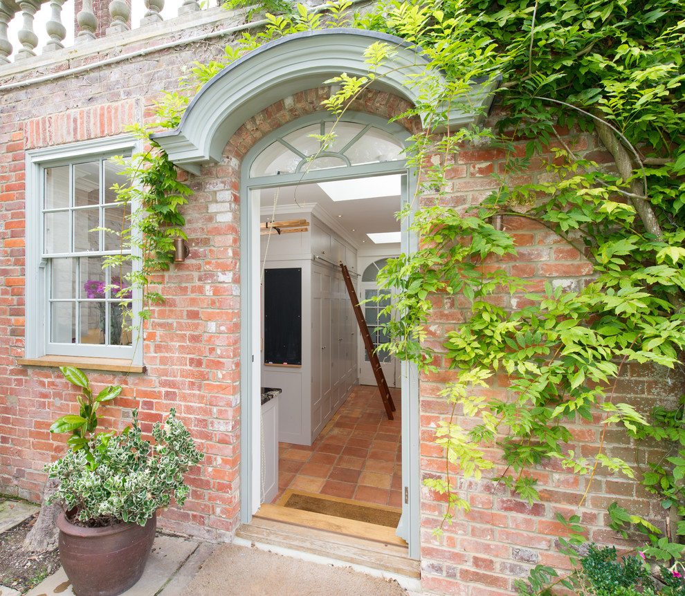 Example of a classic front door design in Hampshire
