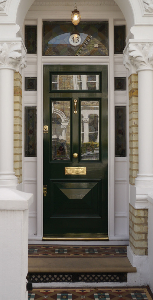 Photo of a classic entrance in London.
