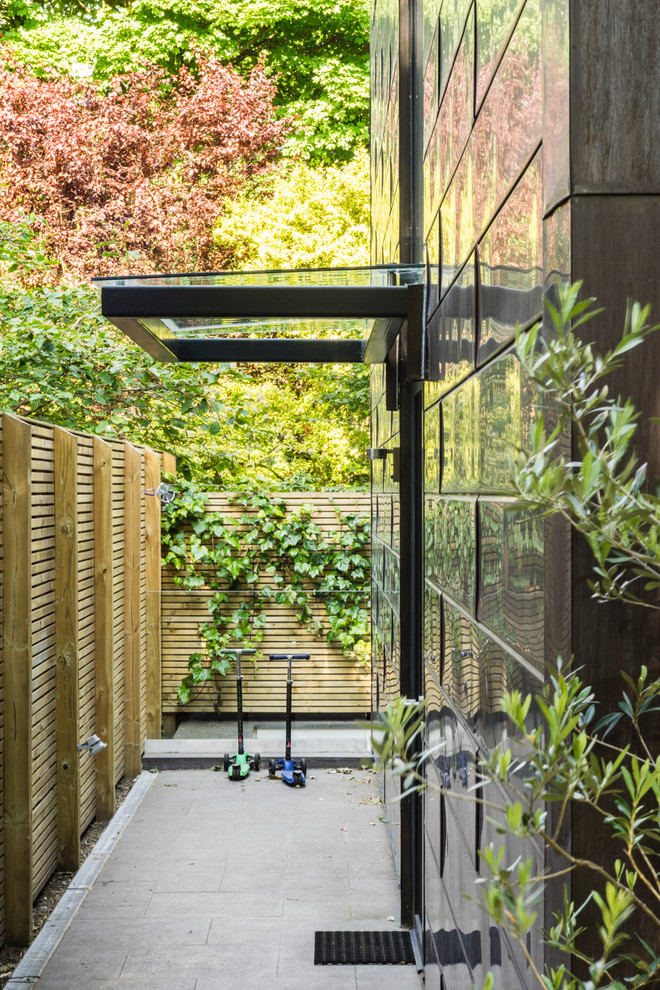 Kings College Road Contemporary Entry London by Thomson Lavers