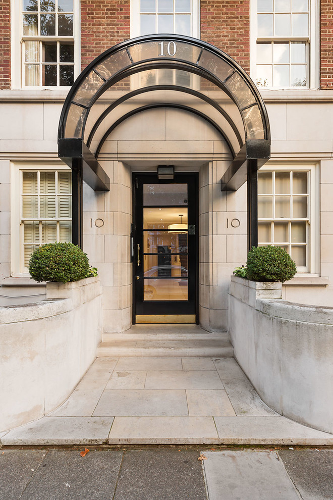 Classic entrance in London.