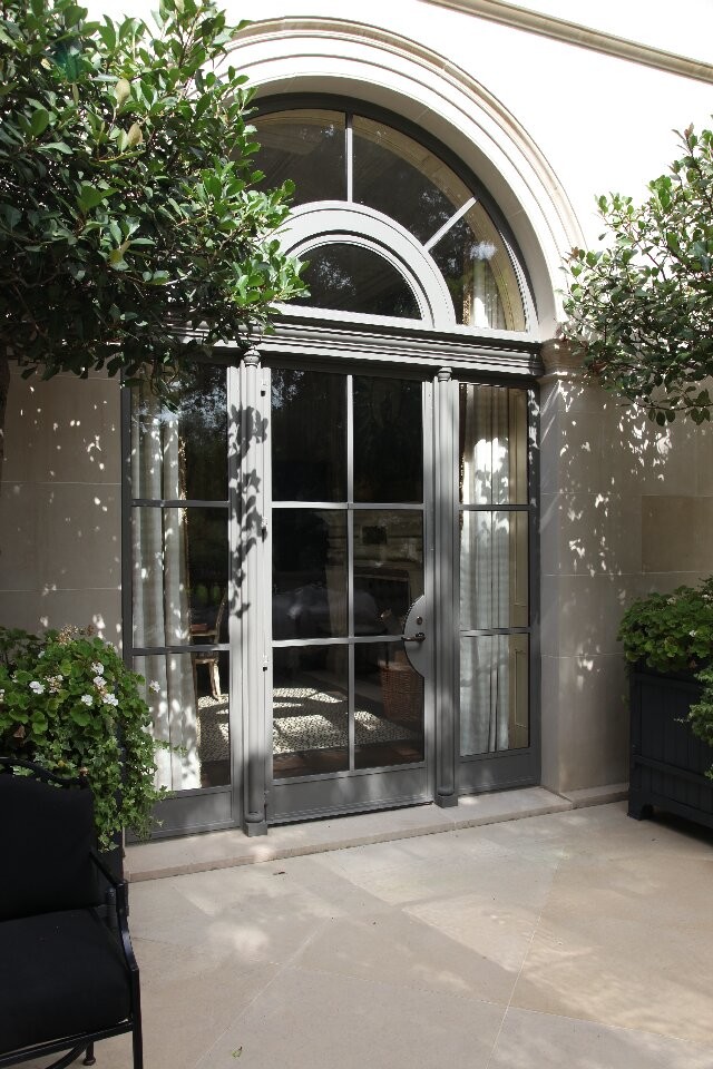 This is an example of a mediterranean entrance in Essex.