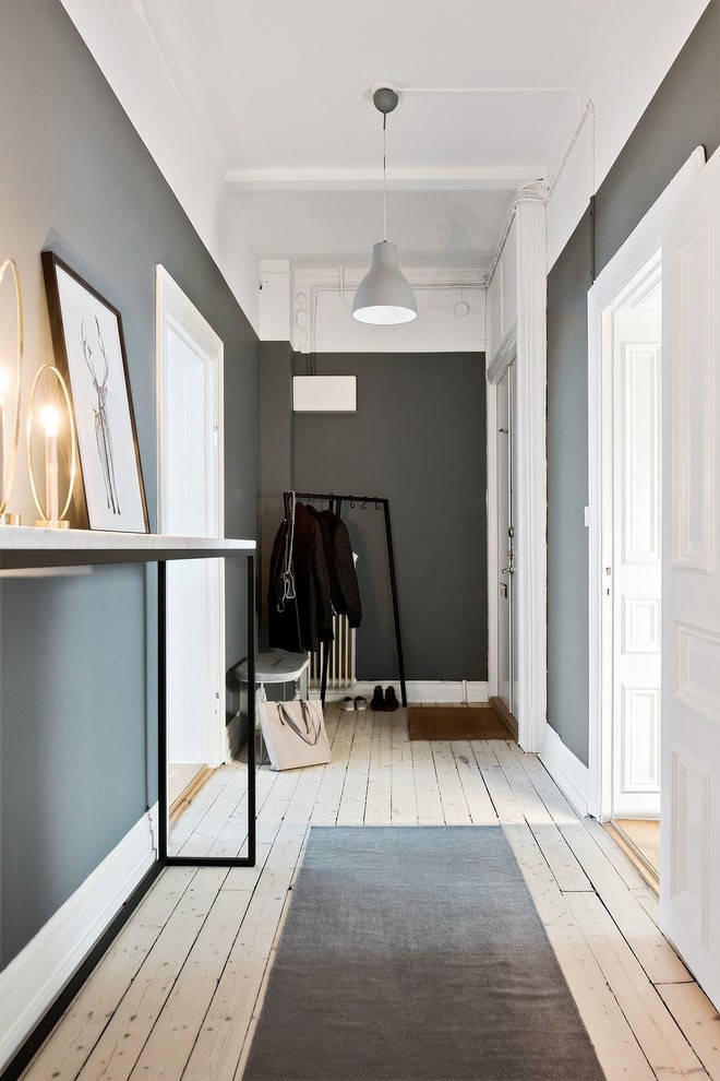 Design ideas for a scandi entrance in Other.