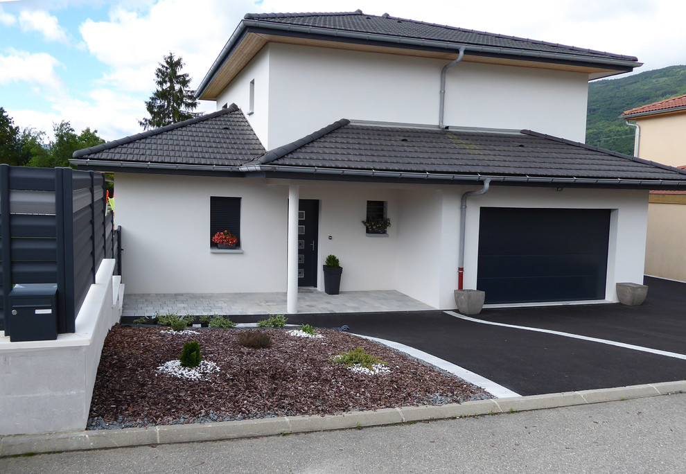 Aménagement d’une entrée carrossable Contemporaneo Ingresso