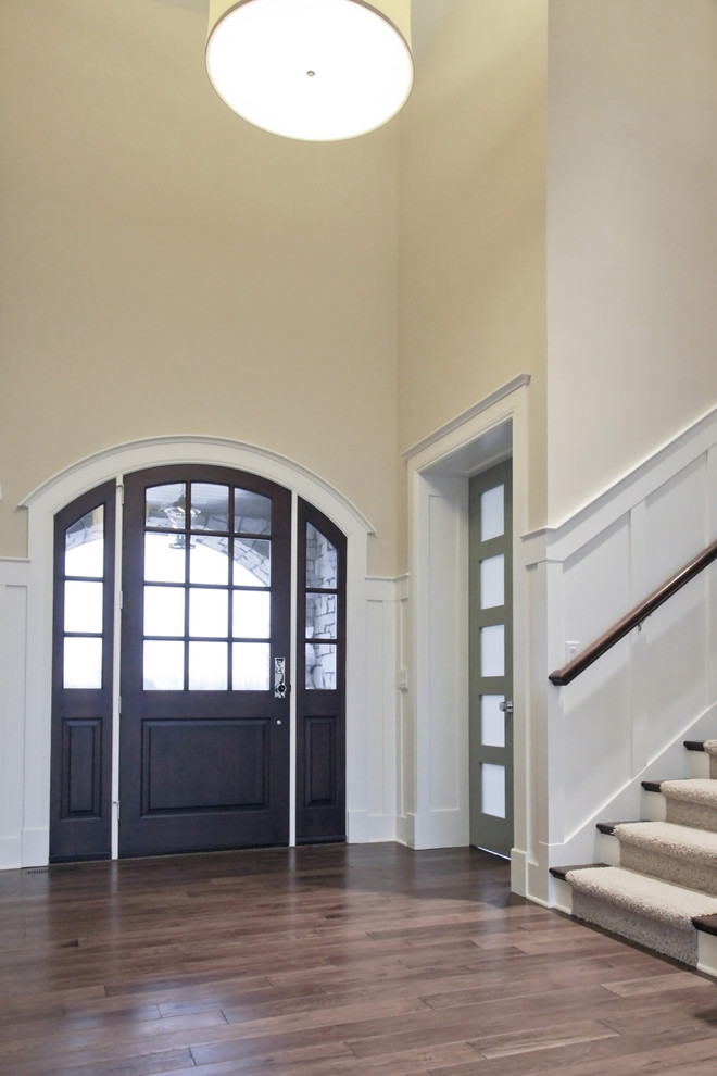 100th Street Traditional Entry Grand Rapids by Dwellings Houzz