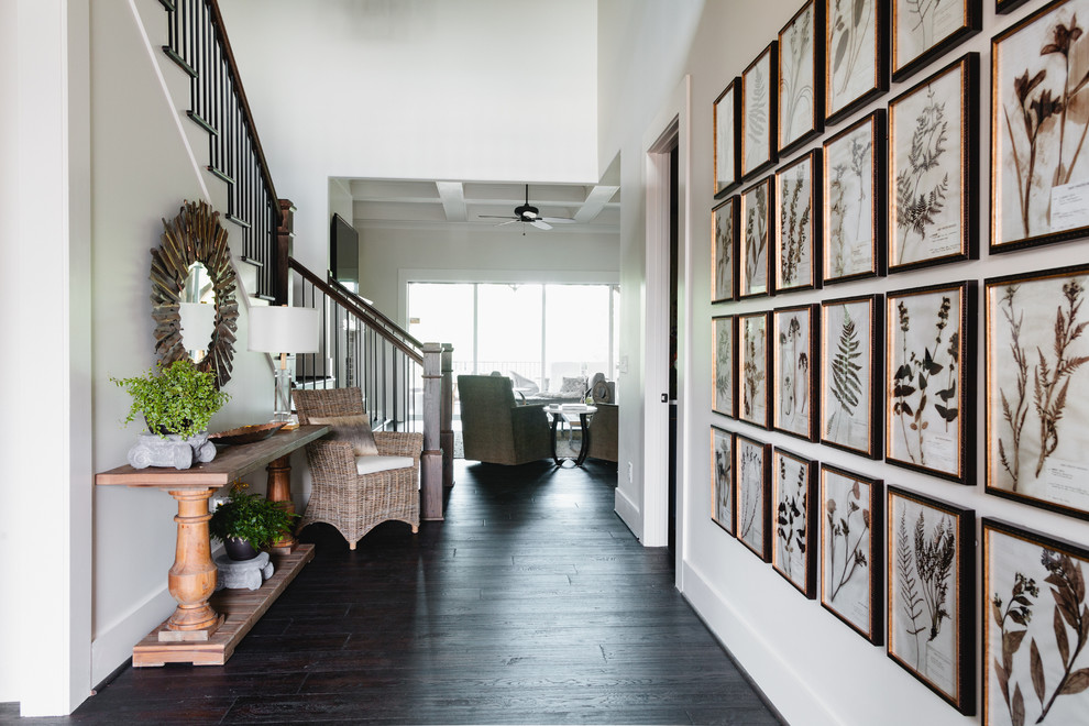 Inspiration for a transitional entryway remodel in Birmingham