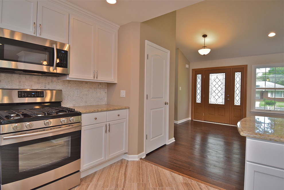 A Mountainside Nj Split Level Transforms Into LoftInspired Space. Contemporary Entrance