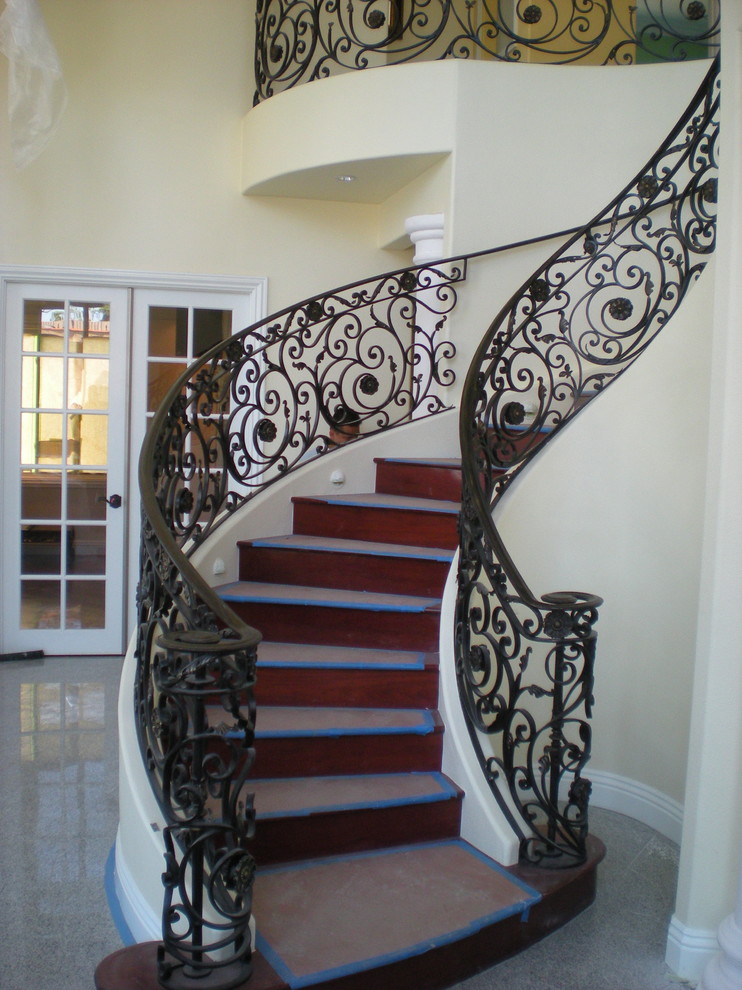 Amada - Mediterranean - Staircase - Orange County - by Naddour's Custom ...